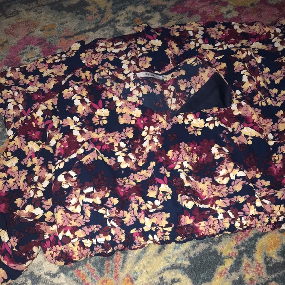 JustFab Spring Floral Dress in 3X - Picture 9 of 10